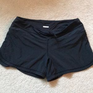 Lululemon running shorts with inner layer
